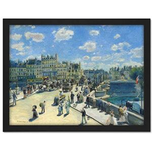 Fine Art Prints Auguste Renoir Pont Neuf Paris Large Framed Art Print Poster Wall Decor 18x24 Fine Art Prints Auguste Renoir Pont Neuf Paris Large Framed Art Print Poster Wall Decor 18x24