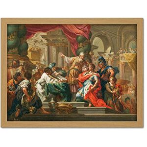Fine Art Prints Conca Alexander Great Temple Jerusalem Painting Artwork Framed Wall Art Print 18X24 Inch Fine Art Prints Conca Alexander Great Temple Jerusalem Painting Artwork Framed Wall Art Print 18X24 Inch