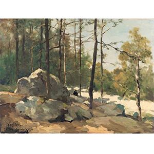 Artery8 Weissenbruch Wooded View Near Barbizon Painting Unframed Wall Art Print Poster Home Decor Premium Artery8 Weissenbruch Wooded View Near Barbizon Painting Unframed Wall Art Print Poster Home Decor Premium