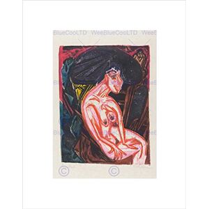 Wee Blue Coo Ernst Ludwig Kirchner German Die Geliebte Wall Art Print Wee Blue Coo Ernst Ludwig Kirchner German Die Geliebte Wall Art Print