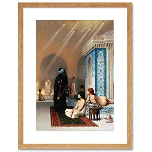 Wee Blue Coo Painting Interior Study Gerome Pool Harem Framed Wall Art Print Wee Blue Coo Painting Interior Study Gerome Pool Harem Framed Wall Art Print