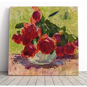 Big Box Art Canvas Print Wall Art Carl Moll Roses Mounted and Stretched Box Frame Picture Home Decor for Kitchen, Living, Dining Room, Bedroom, Hallway, Muli-Colour, 14x14 Inch Big Box Art Canvas Print Wall Art Carl Moll Roses Mounted and Stretched Box Frame Picture Home Decor for Kitchen, Living, Dining Room, Bedroom, Hallway, Muli-Colour, 14x14 Inch