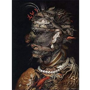 Artery8 Arcimboldo Water Fish Animals Sea Portrait Surreal Painting Art Print Canvas Premium Wall Decor Poster Mural Artery8 Arcimboldo Water Fish Animals Sea Portrait Surreal Painting Art Print Canvas Premium Wall Decor Poster Mural