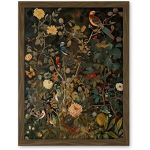 Artery8 Audubon Style Birds in Spring Flower Field Modern Artwork Framed Wall Art Print 18X24 Inch Artery8 Audubon Style Birds in Spring Flower Field Modern Artwork Framed Wall Art Print 18X24 Inch