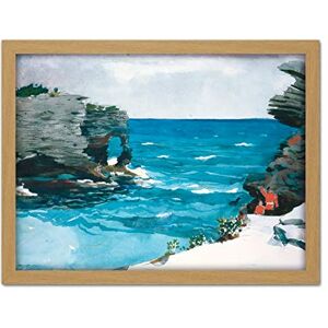 Fine Art Prints Winslow Homer Rocky Shore Bermuda Large Framed Art Print Poster Wall Decor 18x24 Fine Art Prints Winslow Homer Rocky Shore Bermuda Large Framed Art Print Poster Wall Decor 18x24