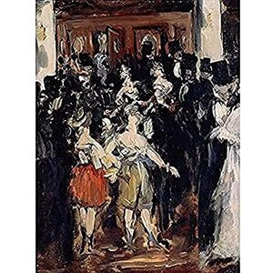 Fine Art Prints Edouard Manet Masked Ball At The Opera, ungerahmt Wandkunstdruck, Poster, Heimdekoration, Premium Fine Art Prints Edouard Manet Masked Ball At The Opera, ungerahmt Wandkunstdruck, Poster, Heimdekoration, Premium