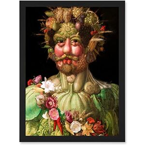 Wee Blue Coo Painting Portrait Arcimboldo Rudolf II Habsburg Vertumnus Vegetables Artwork Framed Wall Art Print A4 Wee Blue Coo Painting Portrait Arcimboldo Rudolf II Habsburg Vertumnus Vegetables Artwork Framed Wall Art Print A4