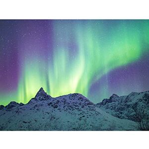 Fine Art Prints Dalsfelt Aurora Snowy Mountains Large Art Print Poster Wall Decor 18x24 inch Fine Art Prints Dalsfelt Aurora Snowy Mountains Large Art Print Poster Wall Decor 18x24 inch