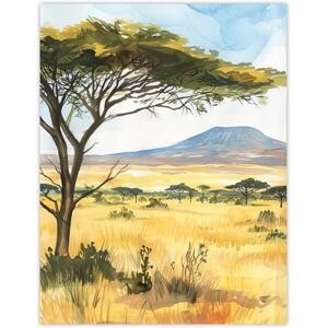 Artery8 Mount Kilimanjaro Savanna Tanzania Landscape Living Room Extra Large XL Wall Art Poster Print Artery8 Mount Kilimanjaro Savanna Tanzania Landscape Living Room Extra Large XL Wall Art Poster Print