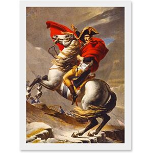 Artery8 Napoleon Bonaparte Emperor France Alps Horse A4 Artwork Framed Wall Art Print Artery8 Napoleon Bonaparte Emperor France Alps Horse A4 Artwork Framed Wall Art Print