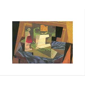 Wee Blue Coo Juan Gris Fruit Bowl On A Table Cloth Old Master Wall Art Print Wee Blue Coo Juan Gris Fruit Bowl On A Table Cloth Old Master Wall Art Print