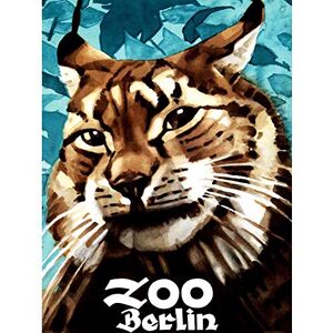 Wee Blue Coo Advert Exhibition Venue Berlin Zoo Lynx Germany Art Print Poster Wall Decor 12X16 Inch Wee Blue Coo Advert Exhibition Venue Berlin Zoo Lynx Germany Art Print Poster Wall Decor 12X16 Inch