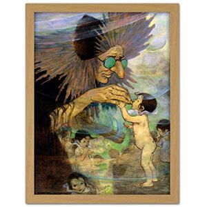 Fine Art Prints Smith Water Babies Mrs Bedonebyasyoudid Illustration Artwork Framed Wall Art Print 18X24 Inch Fine Art Prints Smith Water Babies Mrs Bedonebyasyoudid Illustration Artwork Framed Wall Art Print 18X24 Inch