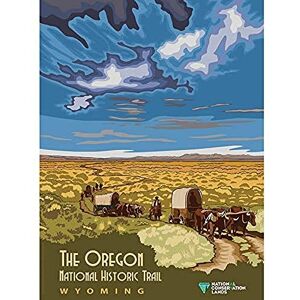 Artery8 BLM Oregon National Historic Trail Wyoming Art Print Canvas Premium Wall Decor Poster Mural Artery8 BLM Oregon National Historic Trail Wyoming Art Print Canvas Premium Wall Decor Poster Mural