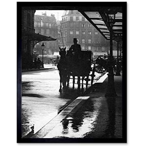 Artery8 Roussel Horse Coach Train Station Paris Photo Art Print Framed Poster Wall Decor 12x16 inch Artery8 Roussel Horse Coach Train Station Paris Photo Art Print Framed Poster Wall Decor 12x16 inch
