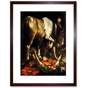 Wee Blue Coo PAINTING CONVERSION ON THE WAY TO DAMASCUS CARAVAGGIO FRAMED ART F97X11870 Wee Blue Coo PAINTING CONVERSION ON THE WAY TO DAMASCUS CARAVAGGIO FRAMED ART F97X11870