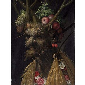 Wee Blue Coo Giuseppe Arcimboldo Italian Four Seasons One Head Old Painting Art Print Poster Wall Decor 12X16 Inch Wee Blue Coo Giuseppe Arcimboldo Italian Four Seasons One Head Old Painting Art Print Poster Wall Decor 12X16 Inch