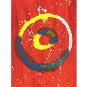 Artery8 Hendo Tanuki Abstract Red Painting Circles Paint Splat Premium Wall Art Canvas Print 18X24 Inch Artery8 Hendo Tanuki Abstract Red Painting Circles Paint Splat Premium Wall Art Canvas Print 18X24 Inch