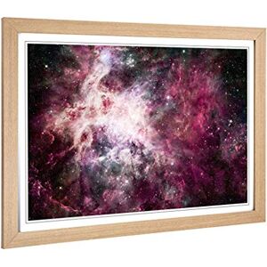 Big Box Art Framed Print of Cosmic Nebula Space Universe Design Wall Art Picture Home Decor for Kitchen, Living, Dining Room, Bedroom, Hallway, Office, Oak, A2 / 24.5x18 Inch / 62x45cm Big Box Art Framed Print of Cosmic Nebula Space Universe Design Wall Art Picture Home Decor for Kitchen, Living, Dining Room, Bedroom, Hallway, Office, Oak, A2 / 24.5x18 Inch / 62x45cm