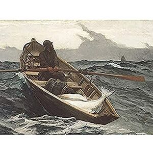 Fine Art Prints Winslow Homer The Fog Warning Kunstdruck Leinwand Premium Wall Decor Poster Wandbild Fine Art Prints Winslow Homer The Fog Warning Kunstdruck Leinwand Premium Wall Decor Poster Wandbild