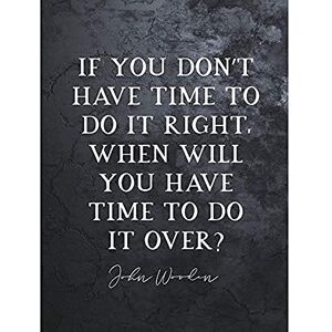 Artery8 Slate Quote John Wooden Do It Right Basketball Coach Unframed Art Print Poster Wall Decor 12x16 inch Artery8 Slate Quote John Wooden Do It Right Basketball Coach Unframed Art Print Poster Wall Decor 12x16 inch