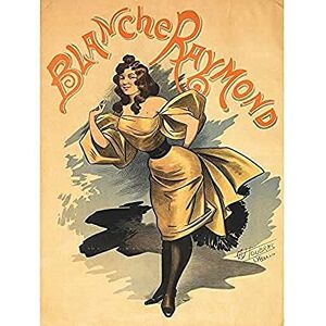 Fine Art Prints Choubrac Sängerin Blanche Raymond Show Werbung ungerahmt Wandbild Druck Poster Home Decor Premium Fine Art Prints Choubrac Sängerin Blanche Raymond Show Werbung ungerahmt Wandbild Druck Poster Home Decor Premium