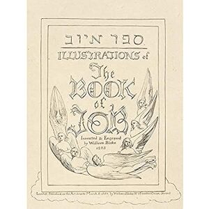 Artery8 Blake Book Of Job Title Page 1825 Painting Unframed Wall Art Print Poster Home Decor Premium Artery8 Blake Book Of Job Title Page 1825 Painting Unframed Wall Art Print Poster Home Decor Premium