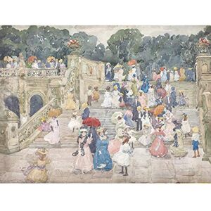 Fine Art Prints Prendergast Terrace Bridge Central Park Painting Large Print Poster Wall Art Decor Picture Fine Art Prints Prendergast Terrace Bridge Central Park Painting Large Print Poster Wall Art Decor Picture