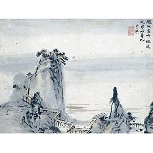 Artery8 Gao Qipei Hills Bridge Chinese Painting Art Print Canvas Premium Wall Decor Poster Mural Artery8 Gao Qipei Hills Bridge Chinese Painting Art Print Canvas Premium Wall Decor Poster Mural