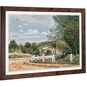Big Box Art Framed Print of Alfred Sisley La Mare Aux Canards Design Wall Art Picture Home Decor for Kitchen, Living Room, Bedroom, Hallway, Walnut, A2 / 24.5x18 Inch / 62x45cm Big Box Art Framed Print of Alfred Sisley La Mare Aux Canards Design Wall Art Picture Home Decor for Kitchen, Living Room, Bedroom, Hallway, Walnut, A2 / 24.5x18 Inch / 62x45cm