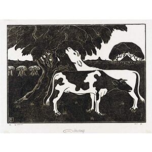 Artery8 Bernard Essers Two Cows Tree Bw Animal Landscape Art Print Canvas Premium Wall Decor Poster Mural Artery8 Bernard Essers Two Cows Tree Bw Animal Landscape Art Print Canvas Premium Wall Decor Poster Mural