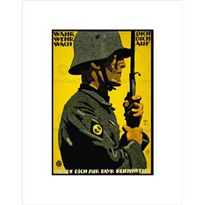 Wee Blue Coo POLITICAL MILITARY WWI WAR AFTERMATH GERMANY BLACK FRAMED ART PRINT B12X11139 Wee Blue Coo POLITICAL MILITARY WWI WAR AFTERMATH GERMANY BLACK FRAMED ART PRINT B12X11139