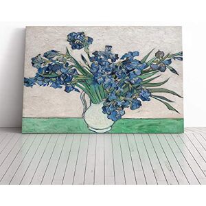 Big Box Art Canvas Print Wall Art Vincent Van Gogh Iris Irises Flowers (3) Mounted & Stretched Box Frame Picture Home Decor for Kitchen, Living Room, Bedroom, Hallway, Multi-Colour, 24x16 Inch Big Box Art Canvas Print Wall Art Vincent Van Gogh Iris Irises Flowers (3) Mounted & Stretched Box Frame Picture Home Decor for Kitchen, Living Room, Bedroom, Hallway, Multi-Colour, 24x16 Inch