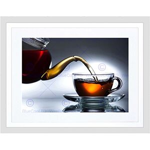 Wee Blue Coo Teapot Cup Tea Drink Food Kitchen Art Picture Framed Wall Art Print Wee Blue Coo Teapot Cup Tea Drink Food Kitchen Art Picture Framed Wall Art Print