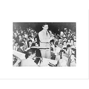 Wee Blue Coo VINTAGE BIG BAND LEADER BENNY GOODMAN CLARINET FRAMED ART PRINT MOUNT B12X11744 Wee Blue Coo VINTAGE BIG BAND LEADER BENNY GOODMAN CLARINET FRAMED ART PRINT MOUNT B12X11744