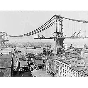 Fine Art Prints Underhill Manhattan Bridge Construction 1909 Photo Art Print Canvas Premium Wall Decor Poster Mural Fine Art Prints Underhill Manhattan Bridge Construction 1909 Photo Art Print Canvas Premium Wall Decor Poster Mural