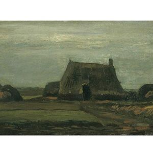 Fine Art Prints Vincent Van Gogh Farm With Stacks Of Peat Large Art Print Poster Wall Decor Premium Mural Fine Art Prints Vincent Van Gogh Farm With Stacks Of Peat Large Art Print Poster Wall Decor Premium Mural