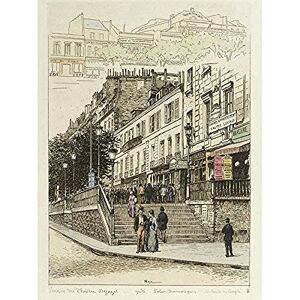 Artery8 Martial Road Paris Theatre Dejazet 1877 Illustration Art Print Canvas Premium Wall Decor Poster Mural Artery8 Martial Road Paris Theatre Dejazet 1877 Illustration Art Print Canvas Premium Wall Decor Poster Mural