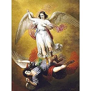 Fine Art Prints Esquivel The Fall Of Lucifer Angel Biblical Bible Painting Art Print Canvas Premium Wall Decor Poster Mural Fine Art Prints Esquivel The Fall Of Lucifer Angel Biblical Bible Painting Art Print Canvas Premium Wall Decor Poster Mural