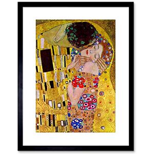 Wee Blue Coo PAINTING KLIMT KISS DETAIL OLD MASTER FRAMED PICTURE ART PRINT F97X8758 Wee Blue Coo PAINTING KLIMT KISS DETAIL OLD MASTER FRAMED PICTURE ART PRINT F97X8758
