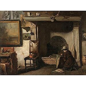 Artery8 Mauve Studio Haarlem Painter Pieter Frederik Van Os Unframed Wall Art Print Poster Home Decor Premium Artery8 Mauve Studio Haarlem Painter Pieter Frederik Van Os Unframed Wall Art Print Poster Home Decor Premium