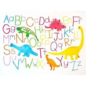 Wee Blue Coo Paintings Drawing Children Kids Dinosaur Alphabet Colour Cute Art Print Poster Decor 12X16 Inch Wee Blue Coo Paintings Drawing Children Kids Dinosaur Alphabet Colour Cute Art Print Poster Decor 12X16 Inch