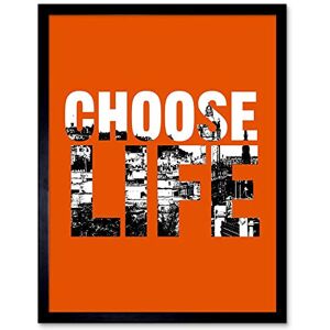 Wee Blue Coo Quote Choose Life Scotland Trainspotting Edinburgh Art Print Framed Poster Wall Decor 12X16 Inch Wee Blue Coo Quote Choose Life Scotland Trainspotting Edinburgh Art Print Framed Poster Wall Decor 12X16 Inch