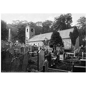 Wee Blue Coo Vintage Photo Isle Man Douglas Kirk Braddan Wall Art Print Wee Blue Coo Vintage Photo Isle Man Douglas Kirk Braddan Wall Art Print