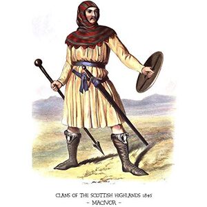 Wee Blue Coo Painting Book Clans Scottish 1845 Macivor Art Print Poster Wall Decor 12X16 Inch Wee Blue Coo Painting Book Clans Scottish 1845 Macivor Art Print Poster Wall Decor 12X16 Inch