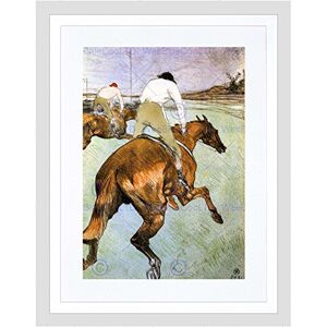 Wee Blue Coo Toulouse Lautrec Jockey 2 Old Master Framed Wall Art Print Wee Blue Coo Toulouse Lautrec Jockey 2 Old Master Framed Wall Art Print