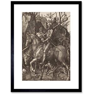 Wee Blue Coo Painting Albrecht Durer Knight Death Devil Old Master Framed Wall Art Print Wee Blue Coo Painting Albrecht Durer Knight Death Devil Old Master Framed Wall Art Print