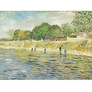 Fine Art Prints Vincent Van Gogh Bank Of The Seine Art Print Canvas Premium Wall Decor Poster Mural Fine Art Prints Vincent Van Gogh Bank Of The Seine Art Print Canvas Premium Wall Decor Poster Mural
