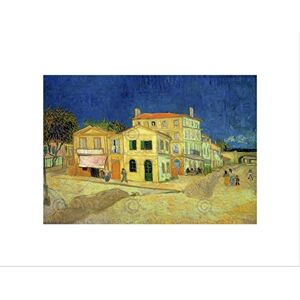 Wee Blue Coo Van Gogh Yellow House 1888 Old Master Wall Art Print Wee Blue Coo Van Gogh Yellow House 1888 Old Master Wall Art Print