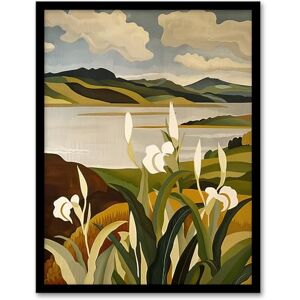 Artery8 Cornish Coastal Flowers Cornwall Landscape Living Room Artwork Framed Wall Art Print A4 Artery8 Cornish Coastal Flowers Cornwall Landscape Living Room Artwork Framed Wall Art Print A4
